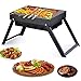 Produktbild Drunkenfeel BBQ Grill Portable, iCoco Zusammenklappbar Barbecue Grill Edelstahl Leicht Langlebig Stabil für Outdoor Camping Picknick Grills (3 kg)