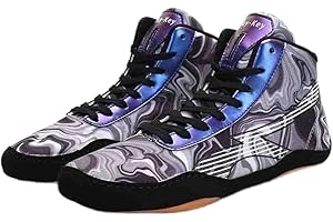 Ybberik Professional Wrestling Shoes, Breathable Boxing Shoes for Youth, Men and Women