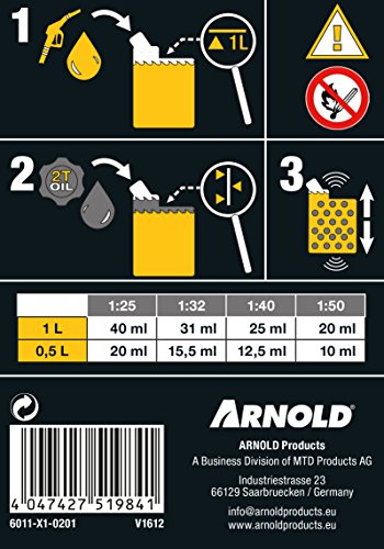 Arnold 6011-X1-0201 2-Takt Mischflasche - 4