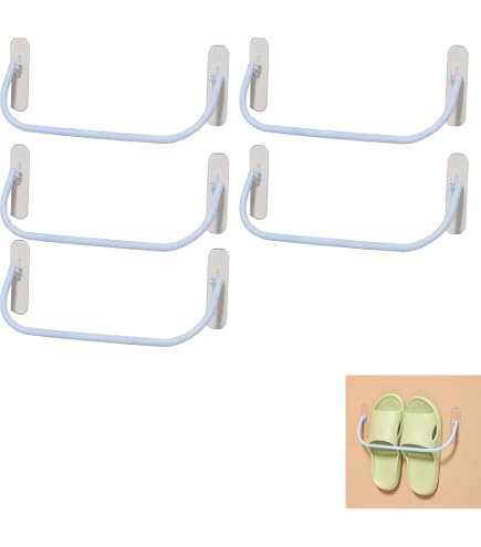 WJUAN - Set di 4 supporti per specchietto nero, regolabile in altezza, con molla e tasselli pesanti e viti, per specchio da bagno e camera