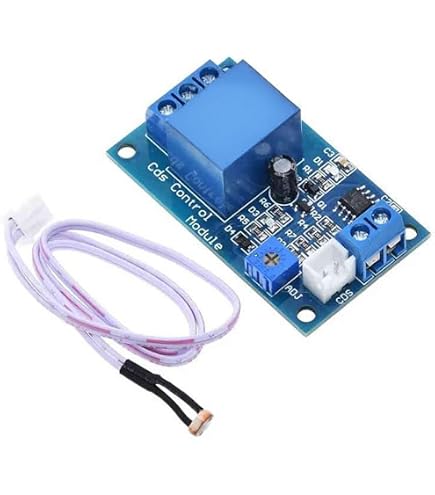 Lichtsteuerungsschalter XH-M131 – 5V/12V/24V Relaismodul Mit Fotowiderstand – Für Automatische Beleuchtung & Straßenlaternen Dämmerungsschalter Mit Potentiometer