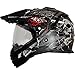 Produktbild Broken Head Road Pirate Black Edition | Enduro Helm - MX Motocross Helm mit Sonnenblende Größe S (55-56 cm)