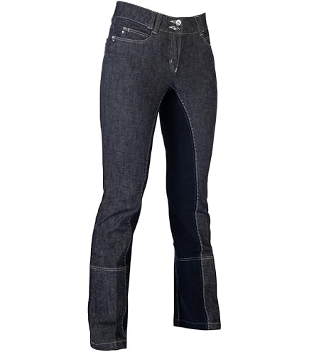 HKM Reithose Sunshine Silikon Besatz Kids Graugrün
