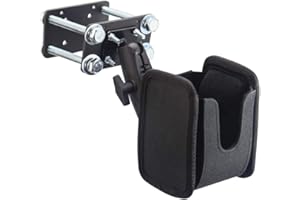 ARKON Forklift Pillar Mount with Barcode Scanner Holster