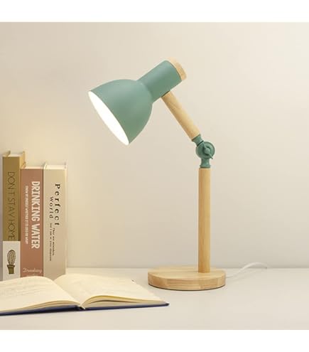 Lampada Da Scrivania Flexo ARGOS - Con Braccio Flessibile E Base In Legno, Per Lettura E Lavoro - Foto 3