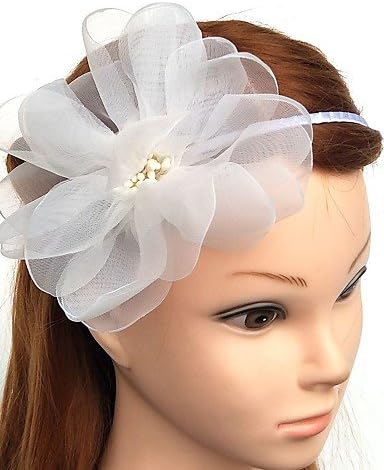 BMJQS Women's Feather / Tulle / Chiffon Headpiece-Wedding / Special Occasion Fascinators 1 Piece , burgundy