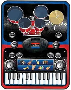 Wikendfun 2 in 1 Musical Magic Jam Playmat for Kids upto 10 years of Age, with Music and Sound