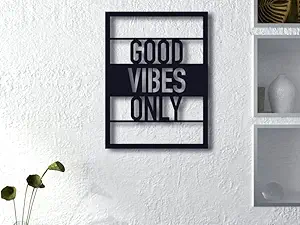 Good Vibes Only home decoration items for living room