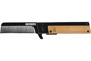 Gerber Unisex's Quadrant Folding Knife, Bamboo, One Size