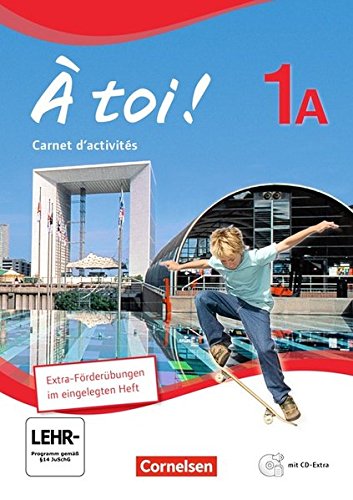 Download À toi ! - Fünfbändige Ausgabe / Band 1A - Carnet d'activités mit Audio-Materialien und eingelegtem Förderheft Download À toi ! - Fünfbändige Ausgabe / Band 1A - Carnet d'activités mit Audio-Materialien und eingelegtem Förderheft