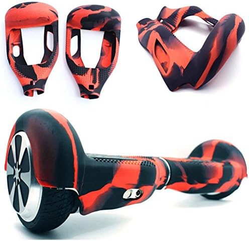 Half-Body Silicone Rubber Protective Skin Soft Cover for 6.5 inches Self Balancing Electric Scooter , 7