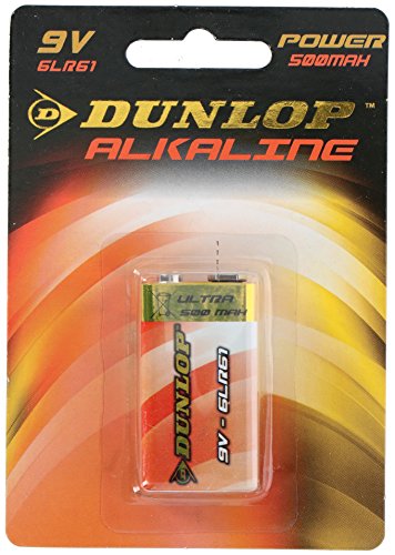 Preisvergleich Produktbild Dunlop 871125286399 9V Batterie schwarz / orange