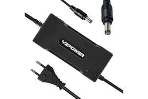 YZPOWER Ladegeräte für Scooter 42V 2A, Elektrofahrrad Ladegerät für 36V Akku Elektroroller E-Bike mit dc5.5 mm2.1 mm Anschluss