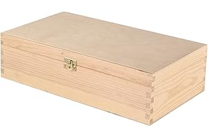 Feniks Boîte à vin en bois pour deux bouteilles, boîte cadeau, boîte à vin