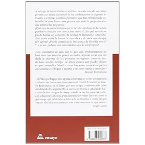 El conocimiento del escritor: Sobre la literatura, la verdad y la vida