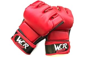 We R Sports MMA Training Gloves Fight Boxing Punch Bag Kick Muay Thai Pad Cage Sparring