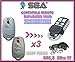 Price comparison product image 3 X SEA 868 SMART 2/SMART 3 SWITCH ,868MHz Compatible Remote control Replacement, clone fob
