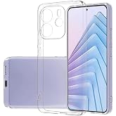 متوافق مع حافظة Zore Xiaomi Redmi Note 14، غطاء Zore Super Silicone شفاف