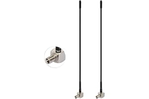 Bingfu 4G LTE Antenna Mini Soft Whip TS9 Antenna (2-Pack) Compatible with Vodafone EE O2 Three 4G LTE Hotspot MiFi Router Broadband Modem USB Modem Dongle Adapter