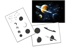 UMR-Design AS-138 space Pochoir pour aérographe Step by Step Size L