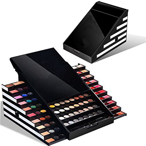 FantasyDay® Professionelle 130 Farben Lidschatten Palette Makeup Kit mit Lipgloss Concealer und Rouge – Ideal für Sowohl den Professionellen als auch Persönlichen Gebrauch - 3