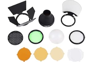 Godox AK-R1 Accessories Kit for V1 Camera Flash 200R Ring Flash Head AD200 AD200Pro Accessories wth Magnetic Port Easy to Use