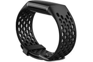 INF Bransoletka do zegarka na rękę Fitbit Charge 5 Sport, oddychająca, wodoszczelna, Silikon