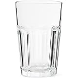 6-er Set Gläser POKAL von Ikea - Glas für Cocktail Longdrink Wasser Tee Kaffee bis 120°C - 350ml - 14cm hoch - spülmaschinenf