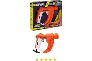 NERF Rival Curve Shot - Flex XXI-100 Blaster - ogien zaokragla sie w lewo, w prawo, w dól lub ogien prosty - 5 rund rywalizacyjnych