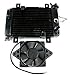 Produktbild KÜHLER WASSER UNIVERSELL VENTILATORE RADIATOR für GO CART ATV BIKE