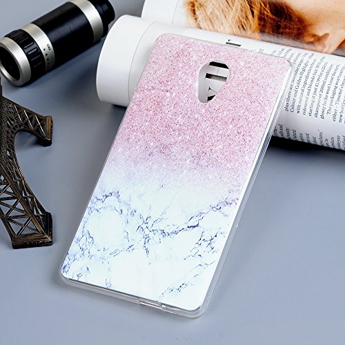 Badalink Wiko Robby Hülle UltraSlim Bunt Durchsichtig Cover Schale TPU Case Silikon Gummi Bumper Schutz Siliconcase Tasche Schutzhülle, Marmorieren - 7