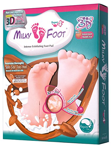 Milky Foot - 3D Exfoliating Foot Pad Super 4, 1er Pack (1 x 1 Stück)