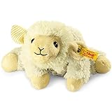 Steiff 239137 - Linda Lamm Wärmekissen - liegend, Plüschtier, 22 cm, creme