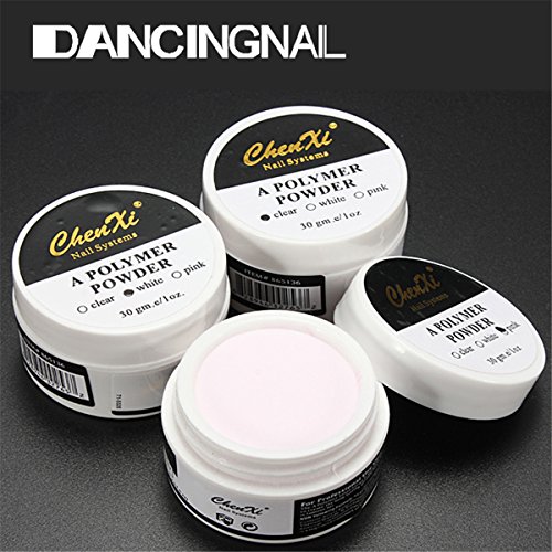 DancingNail Kunstnägel Set Acryl Pulver, Primer, Feile, Buffer, Schablonen, Pinsel - 2