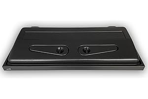 ZooPaul Aquarium Abdeckung 80x35 inkl 2X LED T8 10 Watt Terrarium Deckel Haube