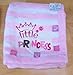 Gorgeously soft little Prince & Princess blankets by Soft Touch pink