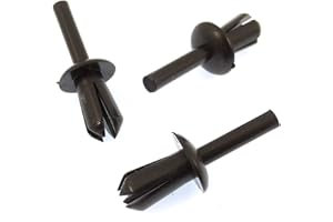 VEHICLE CLIPS 10x 5mm Plastic Rivet Clips for Trims, Wheel Arch Liner/Lining & Moudlings P/N - 51-16-1-881-149, 51161881149, 51160154946, 51-16-0-154-946