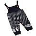 ZOEREA Newborn Baby Knit Dungarees Trousers for 0-2 Year Toddler Dark Blue