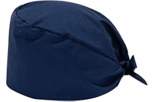 Nanxson Doctor Nurse Scrub Cap Unisex Adjustable Surgical Hat CF9052 (Navy)