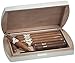 Produktbild Egoist JK00412 Holz Humidor Box für ca. 10 Zigarren, Zigarren-Zubehör - Travel (Weiß)