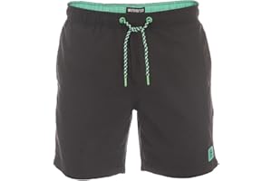 riverso Badehose Herren lang Badeshorts RIVDavid Regular Fit Schwimmhose Elastischer Bund Schwarz Blau Rot Grün Orange S M L XL XXL 3XL 4XL 5XL