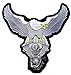 Produktbild Unbekannt Silver Eagle Motor V-twin Full Back Size Biker Jacket Vest Patch 32 x 32 cm by Spider patch