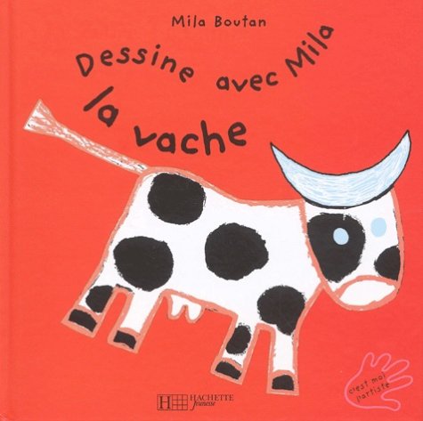 couverture de : Dessine avec Mila la vache