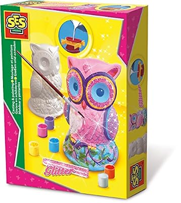 SES Creative - 01285 - Moulage et peinture - Chouette