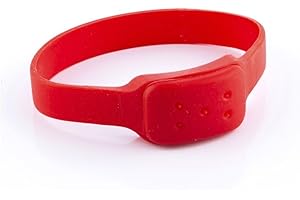 InnovaGoods® Braccialetto antizanzare alla citronella (antizanzare), protegge in modo sicuro ed efficace dalle zanzare, con design di braccialetto e aroma di citronella, ideale per la casa e l'esterno