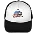 Produktbild Golden Gate | Popular Bridge | Beautiful Landscape | Cool T Shirt | Nice to | Super | Yolo Swag | Amazing View Men's Baseball Trucker Cap Hat Snapback Black White