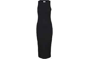 VERO MODA Women's Vmlavender Sl Calf Dress VMA Noos