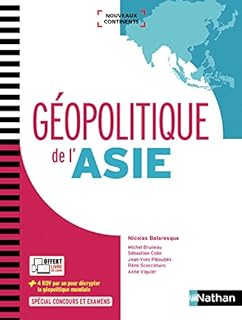 jaquette livre Géopolitique de l'Asie