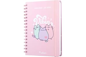 Grupo Erik - Agenda Scolaire Semainier 2025 2026 Pusheen - Format A5, Papeterie Ado, Fournitures Scolaires, Agenda 2025 2026 Fille