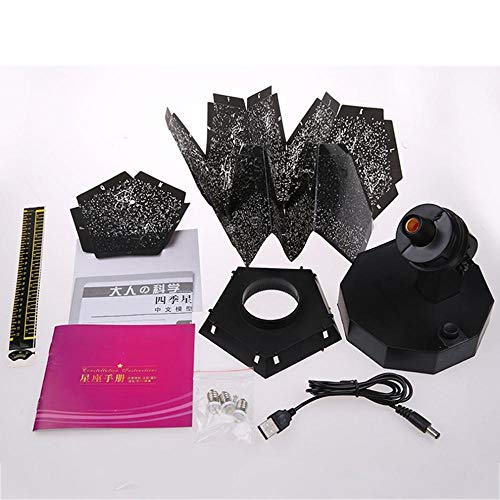 Preisvergleich Produktbild Kosmische Nachtlichtprojektionslampe des neuen Sternprojektors hängendes Verschiffen des romantischen Hauptdekorationschlafzimmers der sternenklaren Nacht